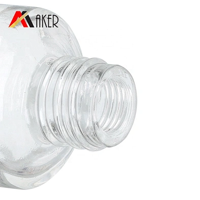 Hottest 8ml clear empty glass roll on perfume bottle with golden screw cap and plastic roller