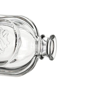 Custom 100ml Transparent Luxury Flint Get Shape Aroma Reed Spread Incense Diffuser Bottle