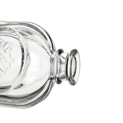 Custom 100ml Transparent Luxury Flint Get Shape Aroma Reed Spread Incense Diffuser Bottle