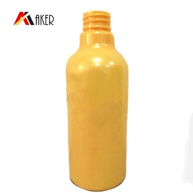 Manufacturer 300ml Empty Boston Round PET Plastic Shampoo Bottle lotion bottle