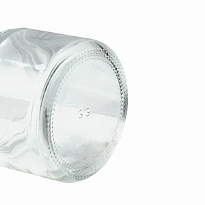glass eye cream jars cosmetic face cream jar with gold cap glass jar skincare packaging
