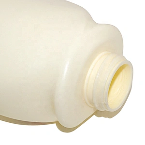 China wholesale empty 300ml 250ml yellow HDPE plastic hand sanitizer bottle