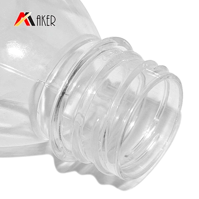 Wholesale 500ml 1000ml PET plastic bpa free clear beverage disposable water bottle