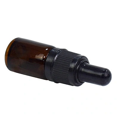 factory price amber essential oil serum bottle dropper personal care glass packaging skincare 5ml serum bottle
