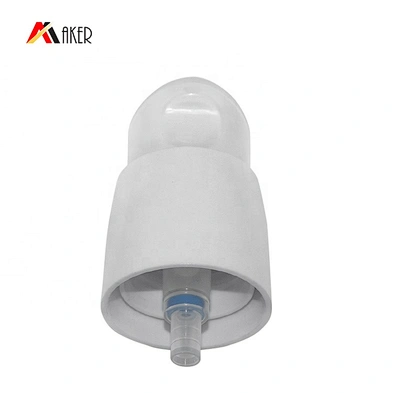 White 24/410 Pp Cosmetic Smooth Cream Dispenser Pump For Lotion  Cream Bottle