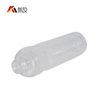 Wholesale price 250ml empty round clear plastic PET bottle