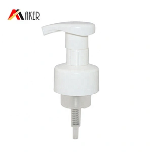 Hot sale 350ml white HDPE plastic cosmetic baby body wash shower gel bottle lotion pump bottle