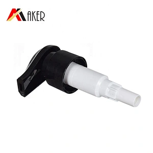 New wholesale price pp black plastic 28-410 lotion pump for bottle