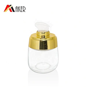 Wholesale luxury empty 40ml glass serum bottle glass lotion pump bottle