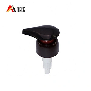 28/410 Plastic bottle lotion pump black shower gel dispenser pump