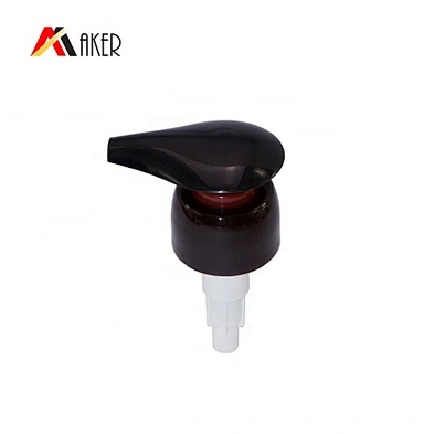 28/410 Plastic bottle lotion pump black shower gel dispenser pump