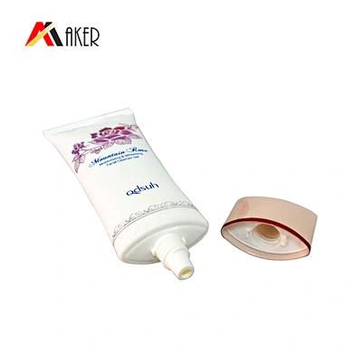 Hot selling products 40ml oval LDPE cream cosmetic tubes packaging with screw cap