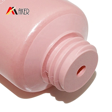 Factory price wholesale pink 100ml plastic cosmetic cream massage tube packaging