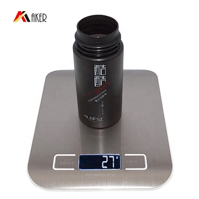 Hot sale 150ml semi-transparent frosted brown PET plastic cleanser facial foam pump bottle with black plastic foam pump