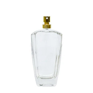 wholesale empty 70ml 2.5oz transparent perfume packaging personal care sprayer glass bottle