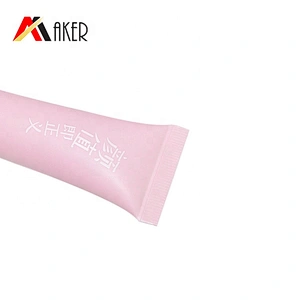 2019 new 30g empty LDPE plastic cosmetic eyelash brush tube mascara tube packaging with screw cap and mascara brush