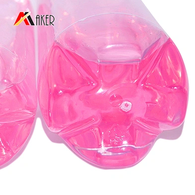 empty 250ml 300ml 350ml 500ml clear disposable plastic pet bpa free mineral water beverage juice bottle