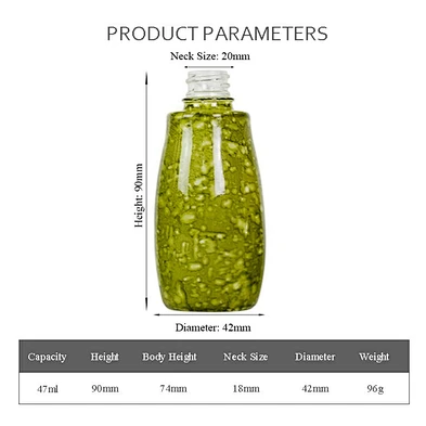 custom luxury 30ml personal care skin care lotion cream pump beauty glass bottle pacakging