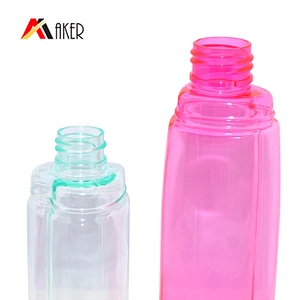 heart shaped semi transparent 100ml 200ml plastic pet shower gel baby shampoo bath body lotion bottle