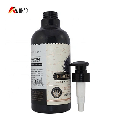 Latest design wholesale 750ml PET plastic shampoo bottle packaging