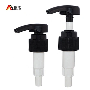 New design high quality black plastic 24/410 lotion pump dispenser for bottles