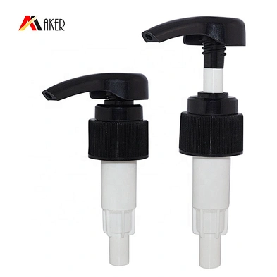 New design high quality black plastic 24/410 lotion pump dispenser for bottles