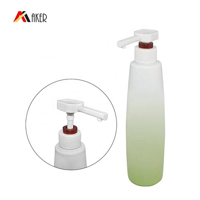 Newest design wholesale price white plastic 28/410 cosmetic plastic lotion pump