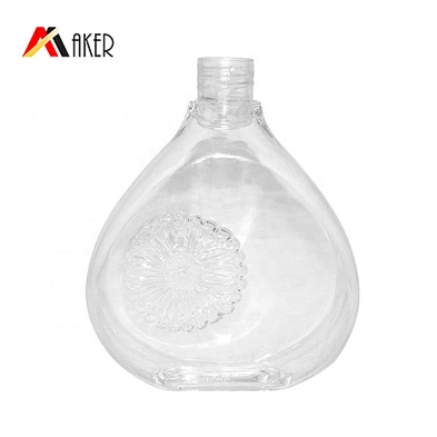 Trendy Ball Shape PETG 300ml Plastic Hand Wash Empty Bottle Packaging With Aluminium Golden Pump
