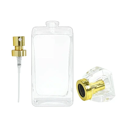 OEM Custom Factory Best Price Wholesale Fragrance Cosmetic Perfume Empty Continuous 113ml Glass Fine Mist Spray Bottle