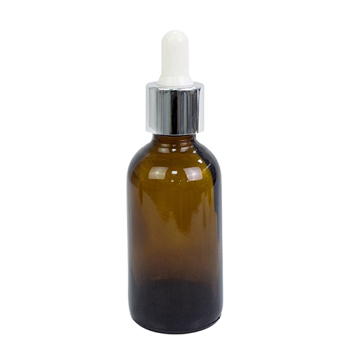 factory price glass bottle 2oz personal care essential oil packaging amber massage dropper 60ml glass bottle
