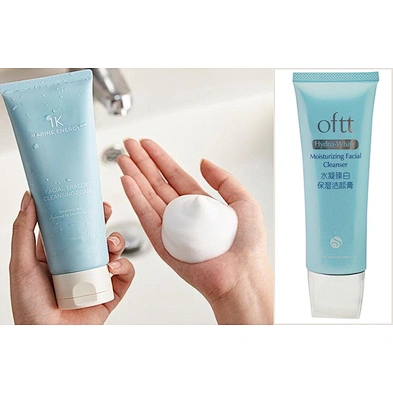 China factory customized 150ml LDPE plastic facial cleanser cosmetic packaging tube