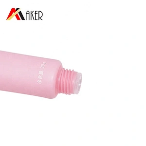 2019 new 30g empty LDPE plastic cosmetic eyelash brush tube mascara tube packaging with screw cap and mascara brush