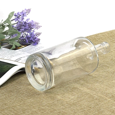 transparent 750ml whiskey bottle glass vodka wine bottle glass liquor whiskey bottle