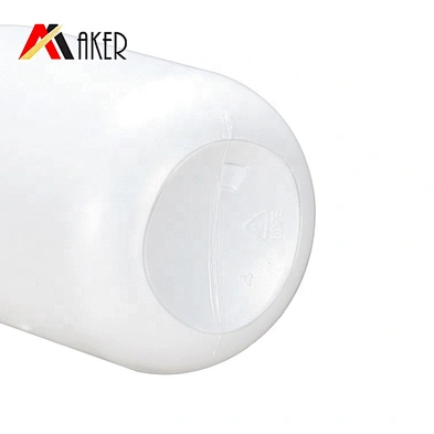 New item white 200ml boston round cosmetic HDPE plastic body lotion bottle