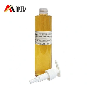 Factory supply clear empty PET 8oz 250ml plastic hand sanitizer bottle with pump