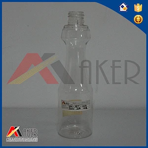 Custom design Unique Shape 100ml Transparent PET plastic Room Spray Bottle with Cap