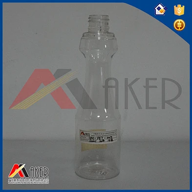 Custom design Unique Shape 100ml Transparent PET plastic Room Spray Bottle with Cap