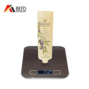 Hot selling custom design 200ml cosmetic plastic tube for body moisturiser with flip cap