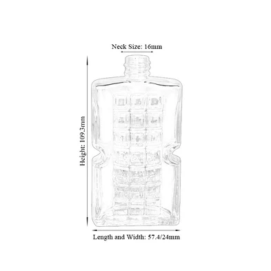 OEM service new unique shape 60ml empty Mens perfume bottle with mist sprayer for perfume