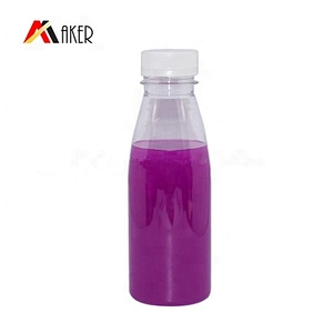 BPA Free clear 350ml PET juice bottle plastic drinking water bottles
