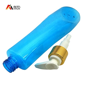 Hot design PET plastic 200ml skin care makeup remover bottle with spray pump