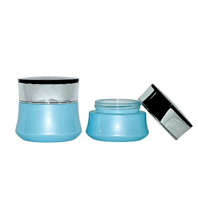 luxury fashion personal care glass pacakging skin care lotion cream glass custom bottles and jars packaging set