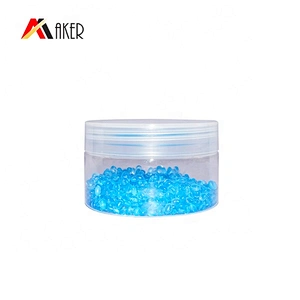 Transparent 4oz 100ml Clear Cylinder Packaging Empty Cosmetic Plastic Seal Jar with Screw Plastic Lid