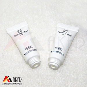 Factory supply 5ml small LDPE plastic cosmetic cream tube packaging with screw cap for trial use