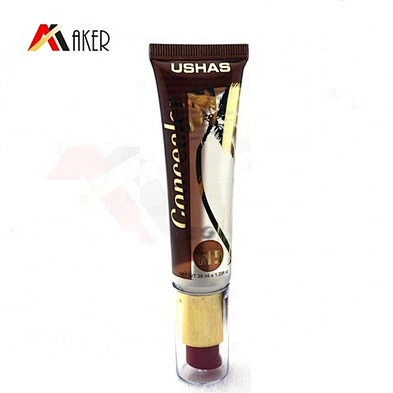 Factory supply empty 30ml LDPE plastic cosmetic cream airless pump tube packaging