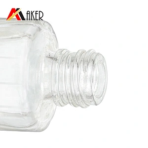 Wholesale 10ml empty clear deodorant perfume glass roll on bottle with glass roller ball
