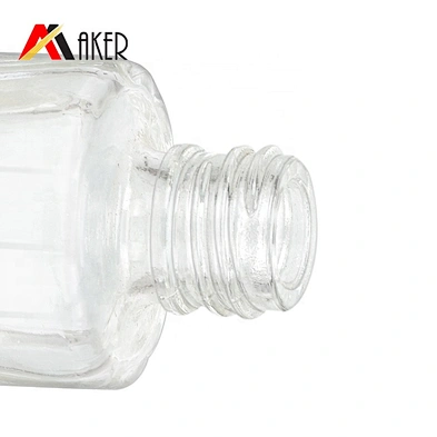 Wholesale 10ml empty clear deodorant perfume glass roll on bottle with glass roller ball
