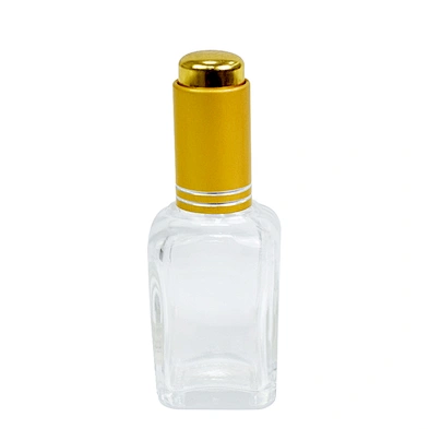 custom shape 30ml glass personal care packaging essential oil dropper glass bottles