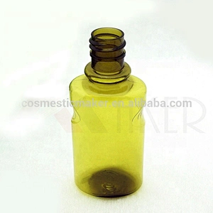 Custom Small Size 80ml Green PET Plastic Portable Travel Shampoo Bottle with Caps