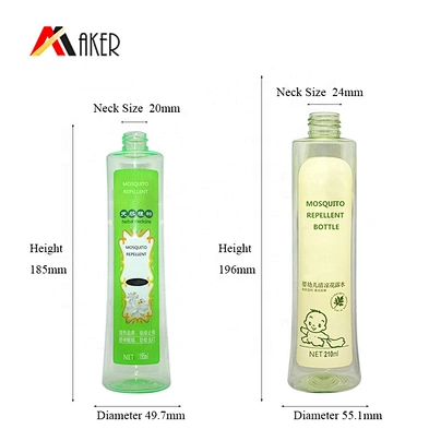 2019 Factory price 200ml semi transparent empty PET plastic mist sprayer bottle